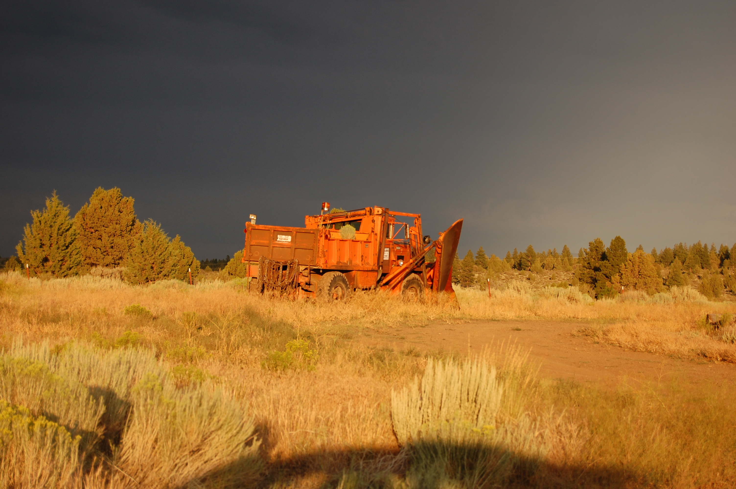 116 Abandoned Snow Plow
